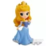 Sammelfigur Bandai Q Posket Disney Prinzessin Aurora Blau — stilisierte Vinylfigur, dekorative Ausstellung