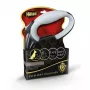 Rollleine Hilton Smart Dog Tape XL — 7 m, für Hunde bis 40 kg, Schwarz-Grau