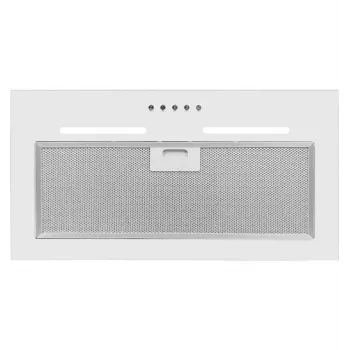 Einbau-Dunstabzugshaube MPM MPM-45-OW-06/W — 450 mm, 645 m³/h, 3 Geschwindigkeiten, Aluminiumfettfilter, weiß