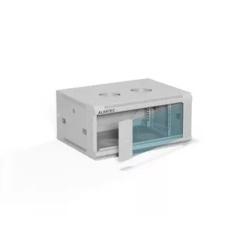 ALANTEC 19 4U 600x450 Wandmontage-Schrank, grau
