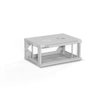 ALANTEC 19 4U 600x450 Wandmontage-Schrank, grau