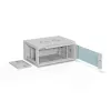 ALANTEC 19 4U 600x450 Wandmontage-Schrank, grau