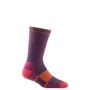 Darn Tough Hiker Boot-Socke, Pflaume meliert, Größe M