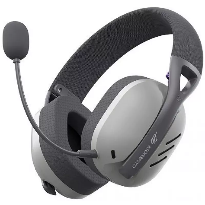 HAVIT Fuxi-H3 Gaming-Headset (grau) – Over-Ear-Stereo-Kopfhörer mit eingebautem Mikrofon