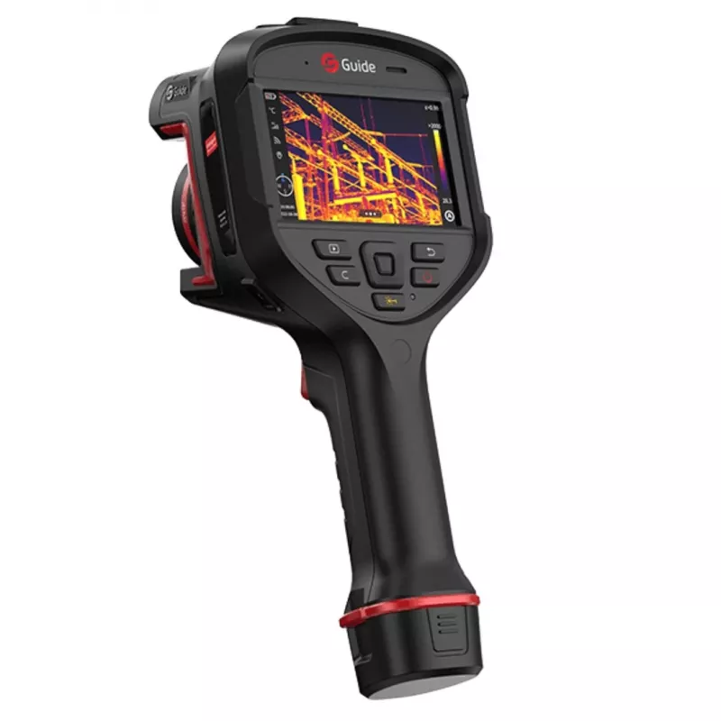 H4 Kamera Wärmebild, 480x360 IR, 30 Hz, Sichtfeld 25°x19°, 4,3 Touchscreen-LCD, Laser, 64 GB, Wi-Fi, Bluetooth, 8 MP, Akku