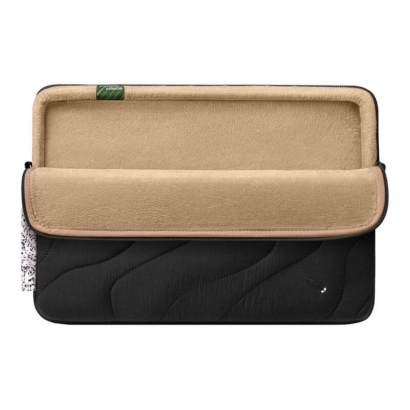 Laptop-Schutzhülle Tomtoc Terra-A27 für 16-Zoll-Laptops, schwarz, schützende Neopren-Außenseite