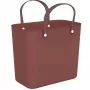 Rotho Multibag Albula Style 25L Wäschekorb, Eisenrot