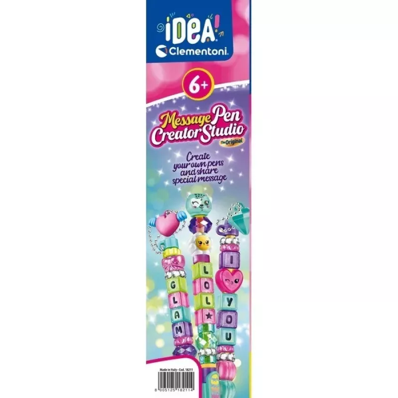 Clementoni Idea Art - Kugelschreiber-Fabrik mit Botschaft