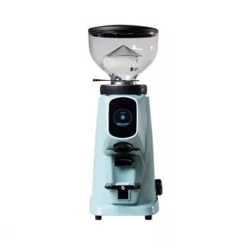 Fiorenzato AllGround Sense Kaffeemühle Pastellblau Matt, DARK-T Titan-Mahlwerk
