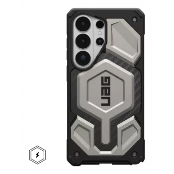 UAG Urban Armor Gear Monarch Pro Case mit Magnetmodul | Samsung Galaxy S26 Ultra | titanium | 214513113636 (214513113636)