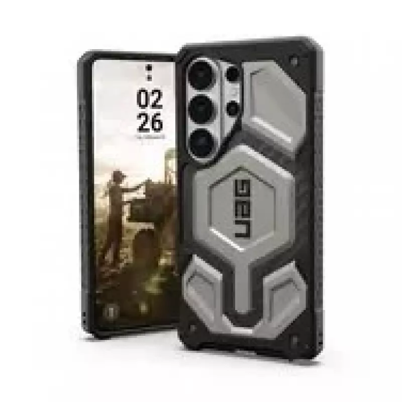 UAG Urban Armor Gear Monarch Pro Case mit Magnetmodul | Samsung Galaxy S26 Ultra | titanium | 214513113636 (214513113636)