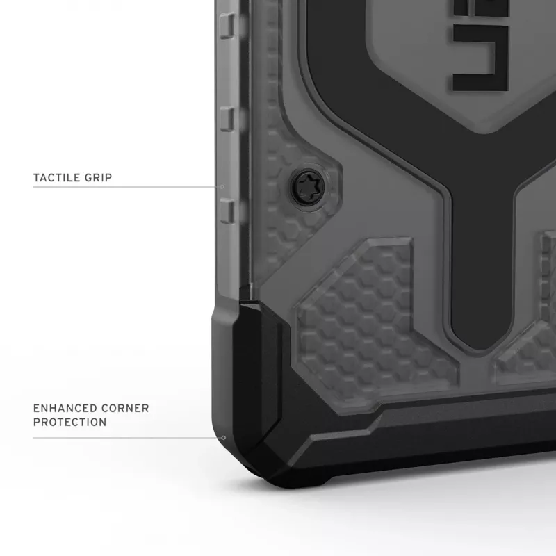 UAG Urban Armor Gear Pathfinder Case mit Magnetmodul | Samsung Galaxy S26 | ash (grau transparent)/Schwarz | 214528113140 (214528113140)