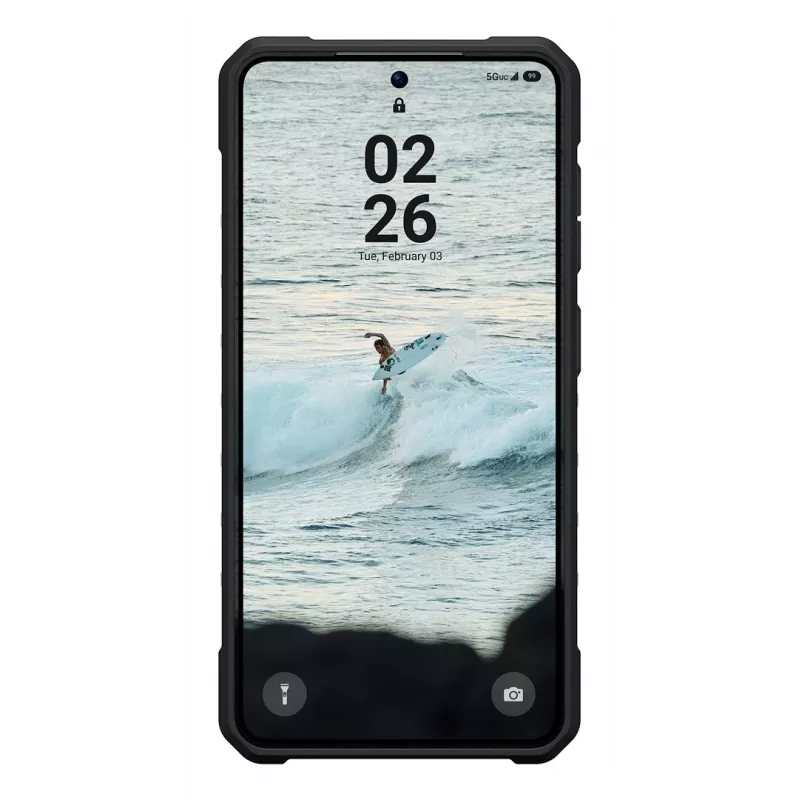 UAG Urban Armor Gear Pathfinder Case mit Magnetmodul | Samsung Galaxy S26 | ash (grau transparent)/Schwarz | 214528113140 (214528113140)