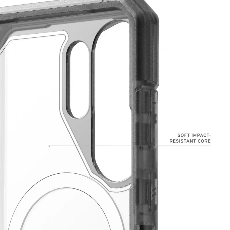UAG Urban Armor Gear Trooper Hülle mit Magnetmodul | Samsung Galaxy S26 Ultra | transparent/ash (grau) | 214516114G31 (214516114G31)