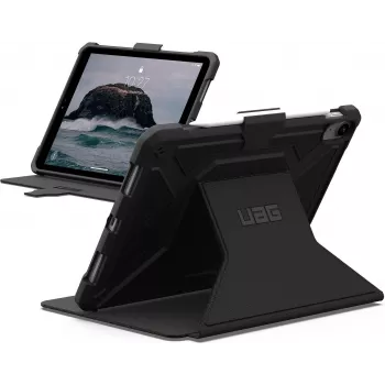 UAG Urban Armor Gear Metropolis Tactical ARMR Hülle | Apple iPad 11“ (2025) / iPad 10,9“ (2022) | schwarz | 124509114040 (124509114040)