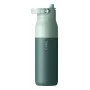 LARQ PureVis 2 selbstreinigende Wasserflasche aus Edelstahl 680 ml, Schraubdeckel, integrierter Akku, 20 Tage Akkulaufzeit, grün
