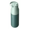 LARQ PureVis 2 selbstreinigende Wasserflasche aus Edelstahl 680 ml, Schraubdeckel, integrierter Akku, 20 Tage Akkulaufzeit, grün