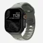 Nomad Sport Band grau Gummi für Smartwatch, Breite 21,5 mm, Handgelenk 160–195 mm