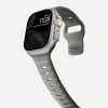 Nomad Sport Band grau Gummi für Smartwatch, Breite 21,5 mm, Handgelenk 160–195 mm