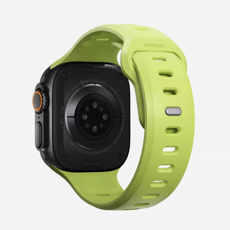 NOMAD Tempo Band - Armband für Apple Watch 49mm mit FKM (Lumen)