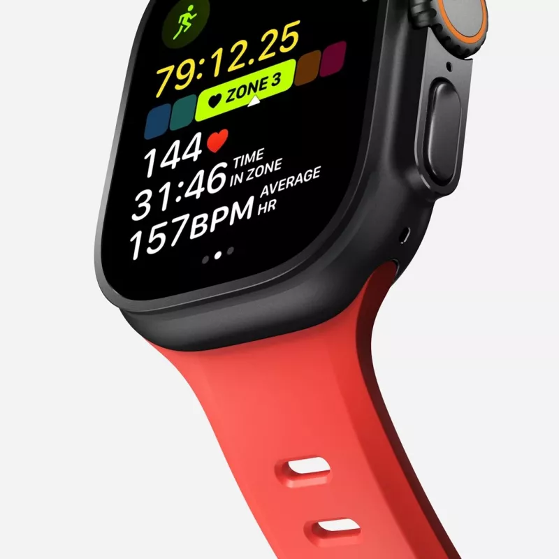 NOMAD Tempo Band - Armband für Apple Watch 49mm mit FKM (crush)