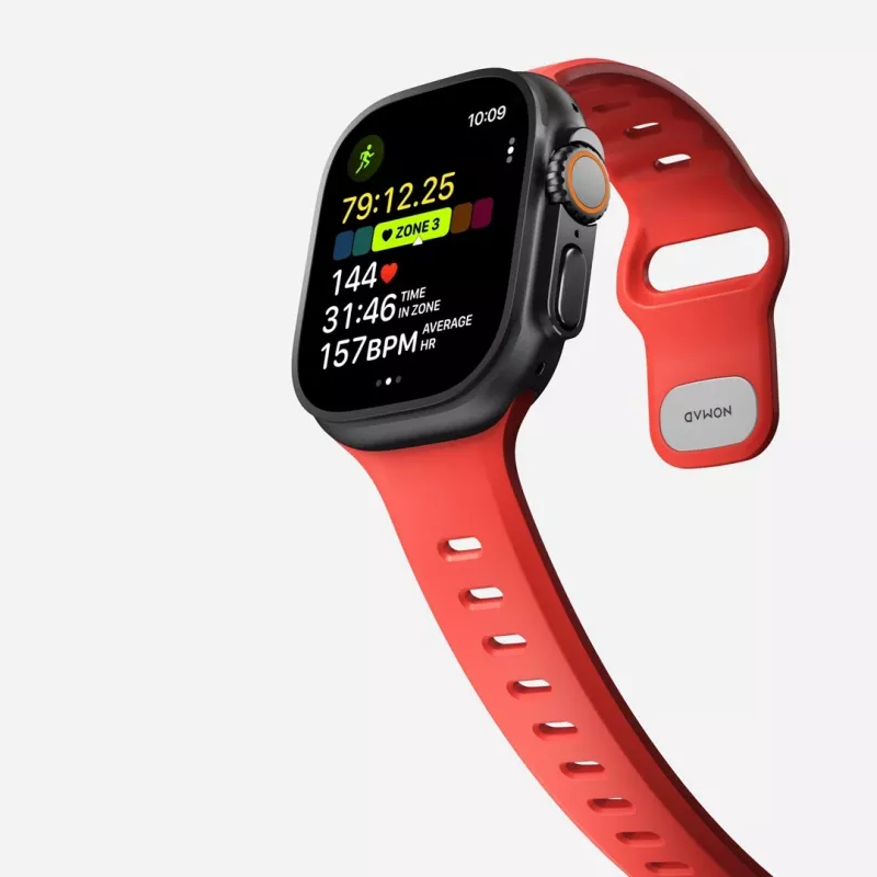 NOMAD Tempo Band - Armband für Apple Watch 49mm mit FKM (crush)