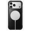 Handyhülle Nomad Rugged Leather Case für iPhone 17 Pro Max, Hülle, Leder + TPU + PC, passend für 17,5 cm (6,9 Zoll) Bildschirm, schwarz
