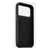 Handyhülle Nomad Rugged Leather Case für iPhone 17 Pro Max, Hülle, Leder + TPU + PC, passend für 17,5 cm (6,9 Zoll) Bildschirm, schwarz