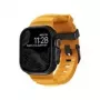 NOMAD Rocky Point Band – Armband für Apple Watch 46 mm/49 mm mit FKM und Titan (Sol, schwarze Beschläge)