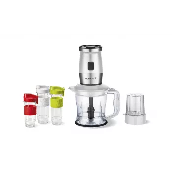 Concept sm3391 1,2 L Tischmixer 700 W Edelstahl, Weiß