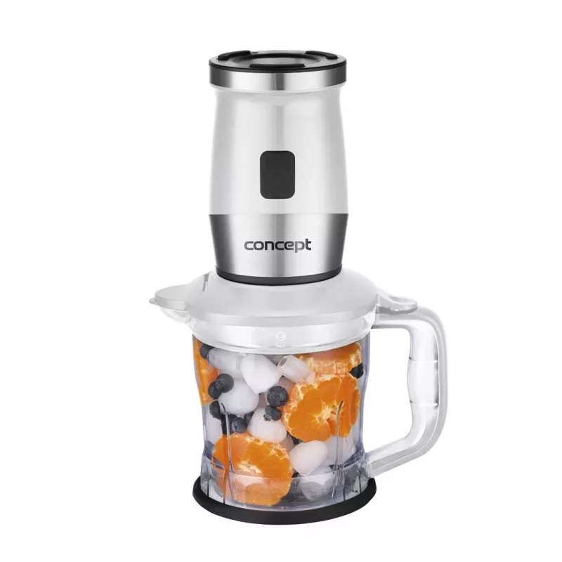 Concept sm3391 1,2 L Tischmixer 700 W Edelstahl, Weiß