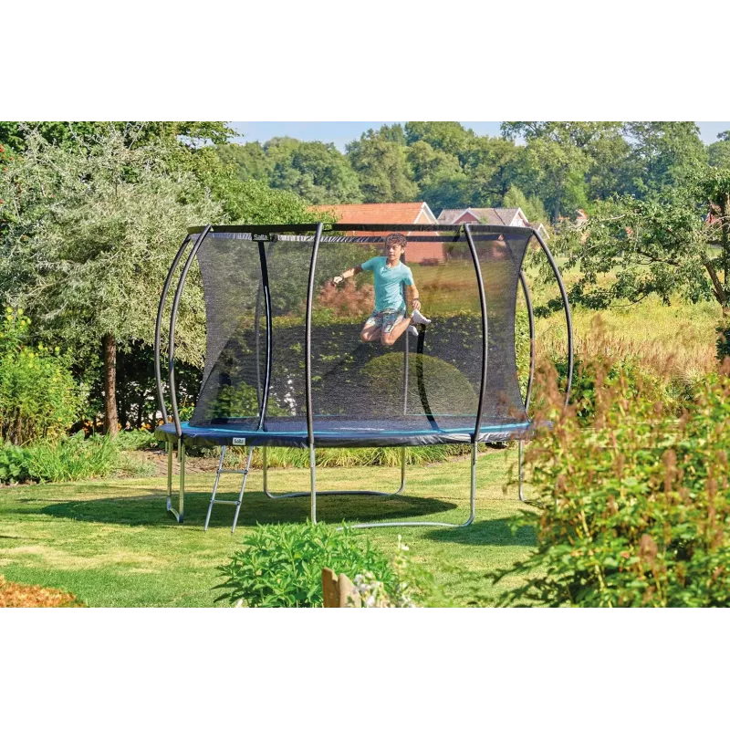 Trampolin Salta Cosmos 305 cm – Marke Salta, Modell 5261A, schwarze Sprungmatte und Rahmen