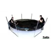 Outdoor-Trampolin Salta Cosmos 427 cm — Modell 5263A, schwarz, rund mit Sicherheitsnetz