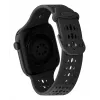 Decoded Silicone Ares O Band - Silikonarmband für Apple Watch 40/42 mm (schwarz)