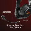 Kabelloses Gaming-Headset HyperX Cloud Flight 2 — ohrumschließend, Schwarz