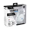 Kabelloses Gaming-Headset KINGSTON HyperX Cloud Flight 2 mit USB-C und Bluetooth, weiß