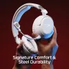 Kabelloses Gaming-Headset KINGSTON HyperX Cloud Flight 2 mit USB-C und Bluetooth, weiß