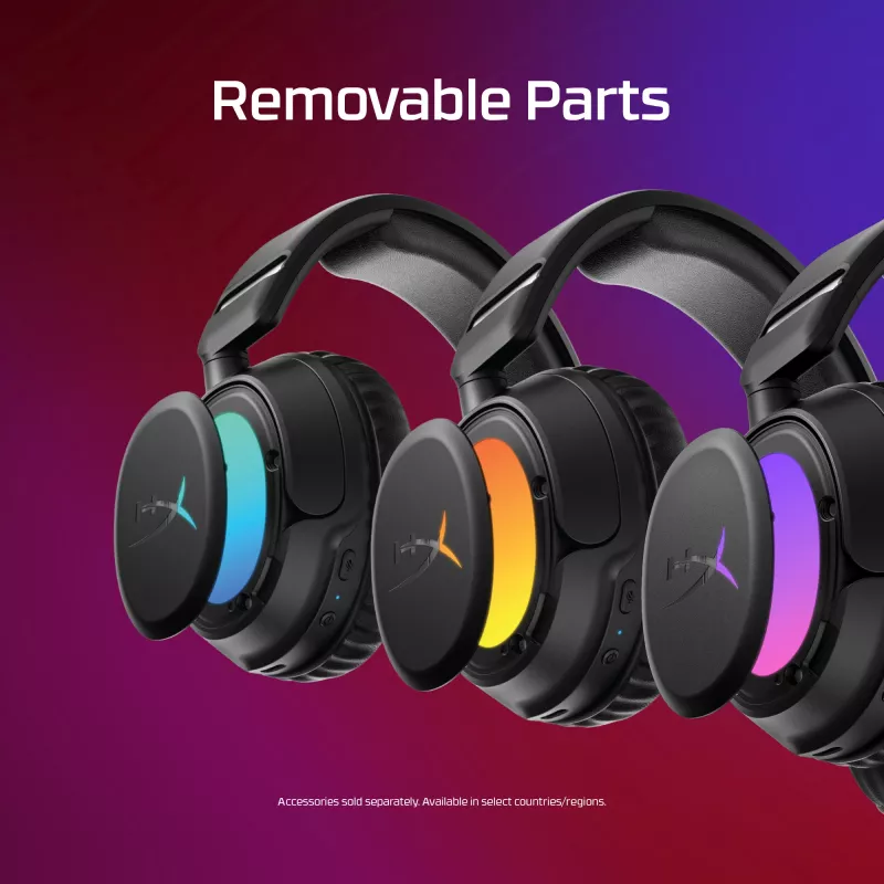 Kabelloses Gaming-Headset KINGSTON HyperX Cloud Flight 2 mit USB-C und Bluetooth, weiß