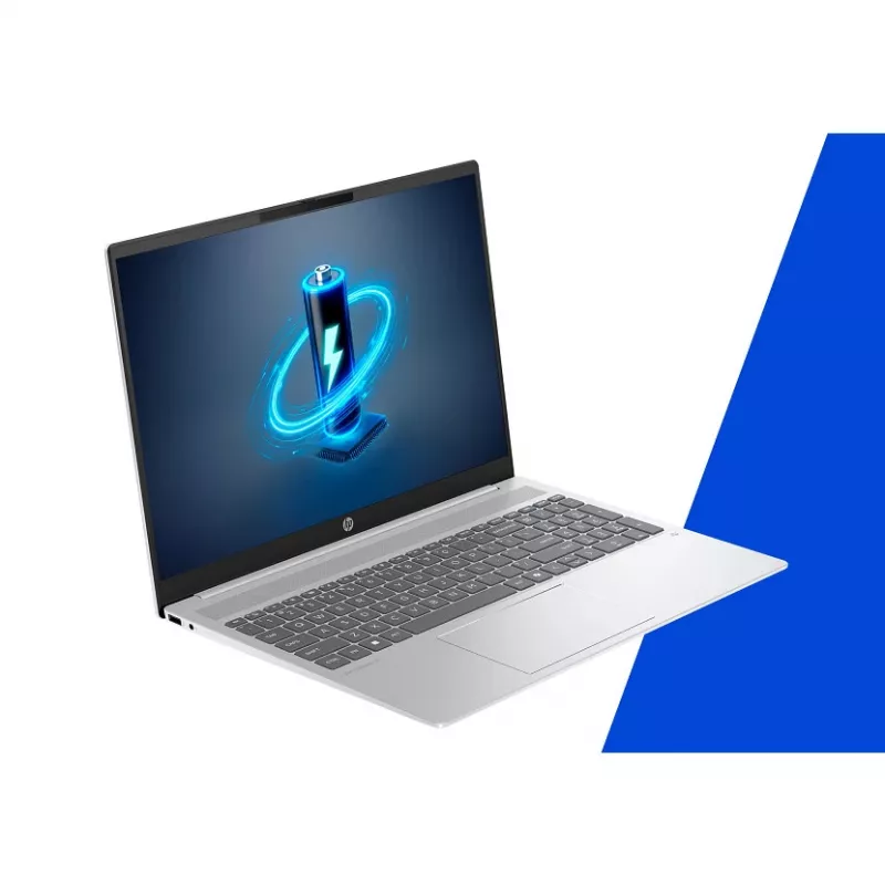 HP OmniBook 5 16-bc1004na AMD Ryzen™ 5 8540U Laptop 40,6 cm (16 Zoll) 2K 16 GB LPDDR5-SDRAM 512 GB SSD Wi-Fi 6 (802.11ax) Windows 11 Home Silber