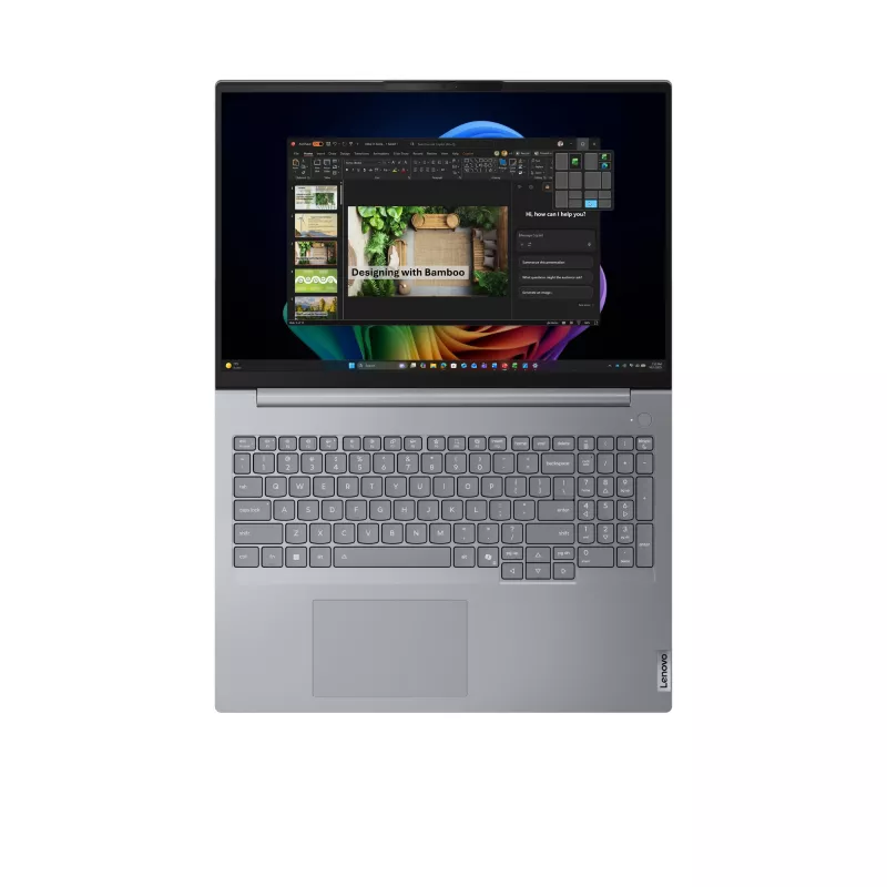 Lenovo ThinkBook 16 G9 IPL Copilot+ PC Intel Core Ultra 7 355 Laptop 40.6 cm (16 Zoll) WUXGA 32 GB DDR5-SDRAM 1 TB SSD Wi-Fi 7 (802.11be) Windows 11 Pro German Grau