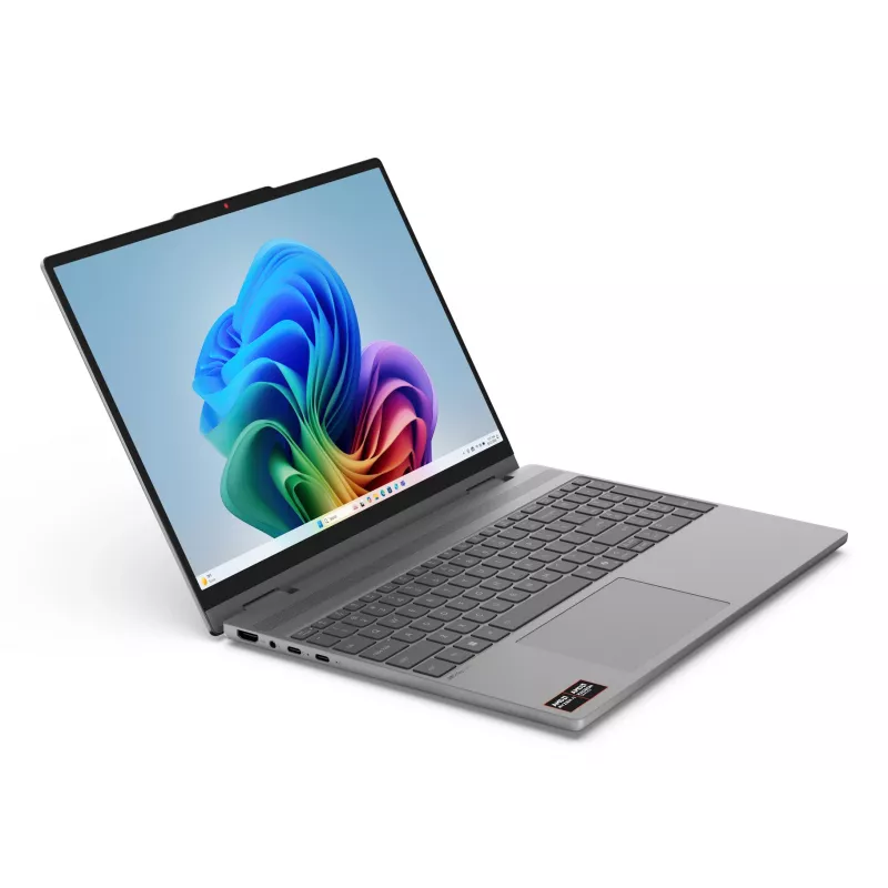 Lenovo IdeaPad 5 2-in-1 15AGP11 Copilot+ PC AMD Ryzen™ AI 5 430 Hybrid (2-in-1) 38,9 cm (15,3 Zoll) Touchscreen WUXGA 16 GB DDR5-SDRAM 512 GB SSD Wi-Fi 7 (802.11be) Windows 11 Home Deutsch Grau
