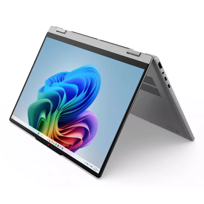 Lenovo IdeaPad 5 2-in-1 15AGP11 Copilot+ PC AMD Ryzen™ AI 5 430 Hybrid (2-in-1) 38,9 cm (15,3 Zoll) Touchscreen WUXGA 16 GB DDR5-SDRAM 512 GB SSD Wi-Fi 7 (802.11be) Windows 11 Home Deutsch Grau