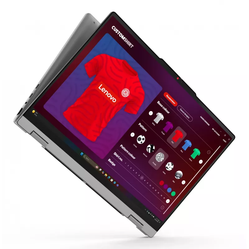 Lenovo IdeaPad 5 2-in-1 15AGP11 Copilot+ PC AMD Ryzen™ AI 5 430 Hybrid (2-in-1) 38,9 cm (15,3 Zoll) Touchscreen WUXGA 16 GB DDR5-SDRAM 512 GB SSD Wi-Fi 7 (802.11be) Windows 11 Home Deutsch Grau