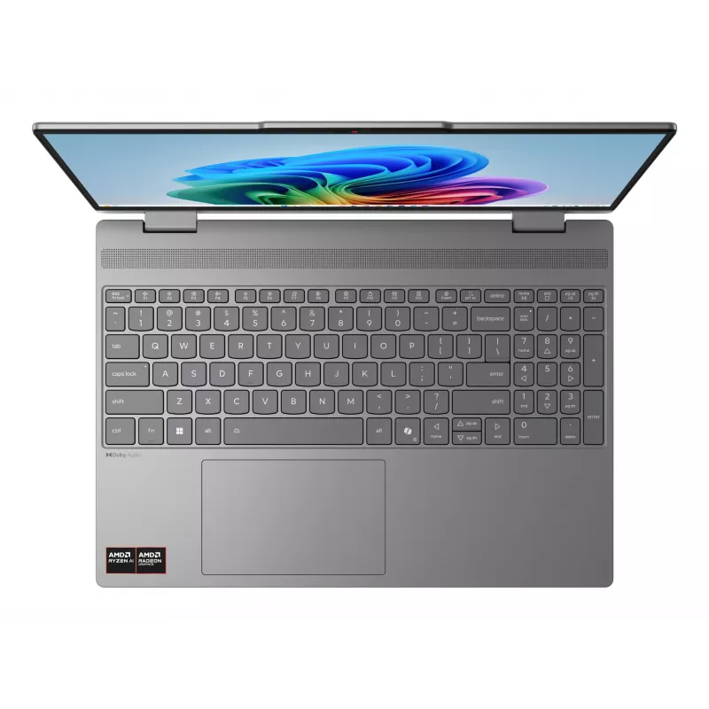 Lenovo IdeaPad 5 2-in-1 15AGP11 Copilot+ PC AMD Ryzen™ AI 5 430 Hybrid (2-in-1) 38,9 cm (15,3 Zoll) Touchscreen WUXGA 16 GB DDR5-SDRAM 512 GB SSD Wi-Fi 7 (802.11be) Windows 11 Home Deutsch Grau