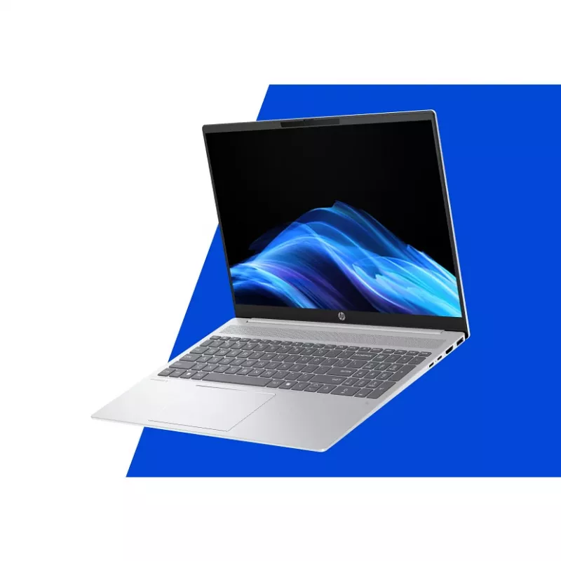 HP OmniBook 5 16-ba1005na Intel® Core™ i3 i3-1315U Laptop 40,6 cm (16 Zoll) 2K 8 GB LPDDR5-SDRAM 512 GB SSD Wi-Fi 6 (802.11ax) Windows 11 Home Silber