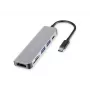 Conceptronic DONN02G Laptop-Dockingstation/Port-Replikator USB 3.2 Gen 1 (3.1 Gen 1) Type-C Aluminium