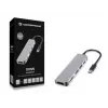 Conceptronic DONN02G Laptop-Dockingstation/Port-Replikator USB 3.2 Gen 1 (3.1 Gen 1) Type-C Aluminium
