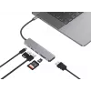 Conceptronic DONN02G Laptop-Dockingstation/Port-Replikator USB 3.2 Gen 1 (3.1 Gen 1) Type-C Aluminium