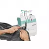 Overlock-Nähmaschine MEDION MD 19169 — elektrisch, 60 W, 4-Stufen-Knopfloch, Freiarm, Drehregler