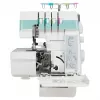 Overlock-Nähmaschine MEDION MD 19169 — elektrisch, 60 W, 4-Stufen-Knopfloch, Freiarm, Drehregler